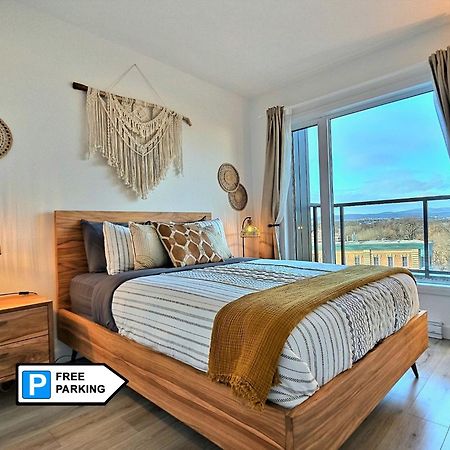 Апартаменты Penthouse With Free Indoor Parking Downtown Квебек Экстерьер фото