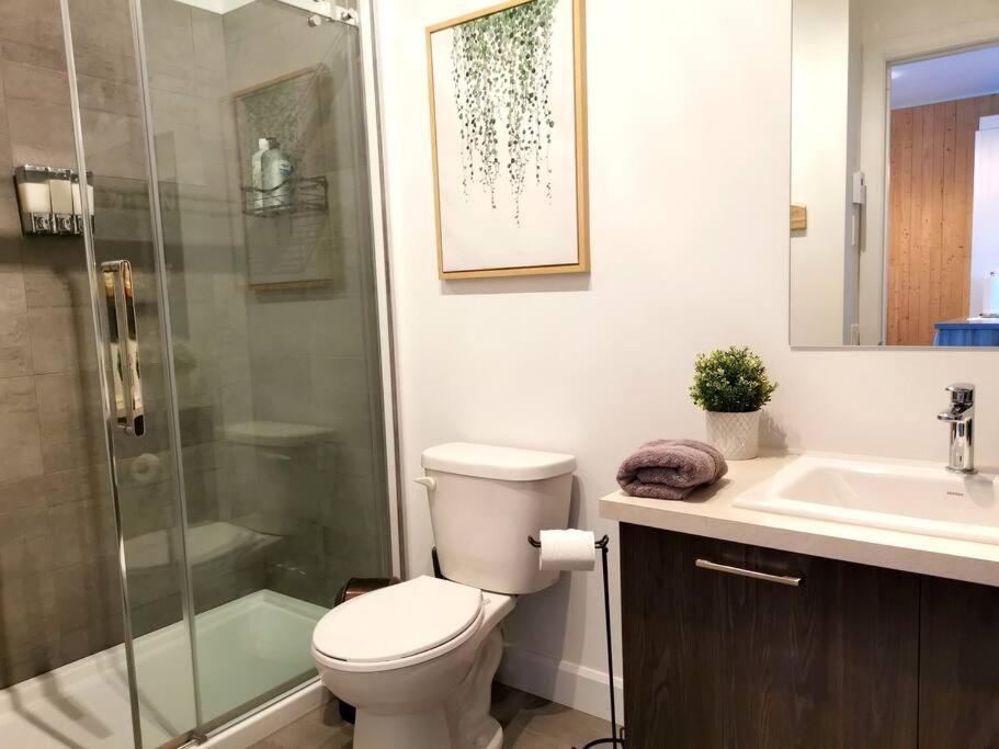 Апартаменты Penthouse With Free Indoor Parking Downtown Квебек Экстерьер фото